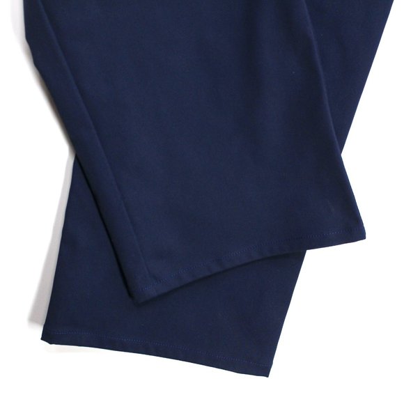 Dunhill Links Navy Blue Lightweight Polyester Straight Leg Trouser Pants 35 - Picture 5 of 7